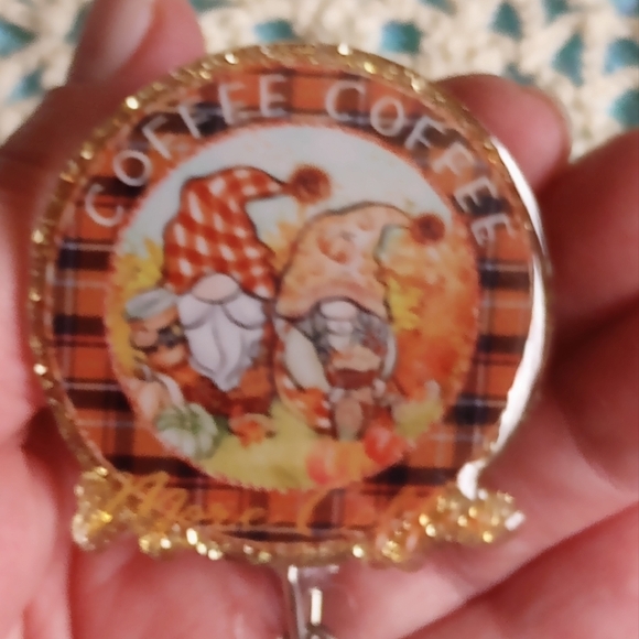 Coffee Coffee Gnome Keychain - Picture 2 of 8